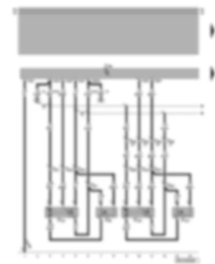 Wiring Diagram  VW LT 2006 - Driver cab central locking