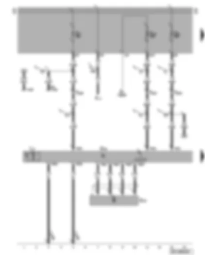 Wiring Diagram  VW LT 2006 - Tachograph - tachograph sender - fuses