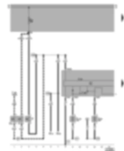 Wiring Diagram  VW LT 1997 - ABS with EDL control unit - brake light switch