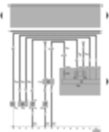 Wiring Diagram  VW LT 1997 - Dash panel insert - oil pressure warning - speedometer sender - coolant shortage indicator - fuel gauge - coolant temperature gauge
