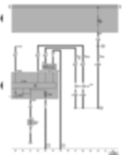 Wiring Diagram  VW LT 1998 - ABS with EDL control unit - ABS warning lamp - EDL warning lamp