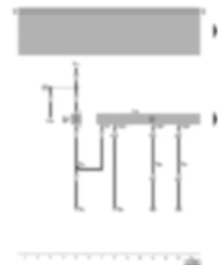 Wiring Diagram  VW LT 1999 - Heater control unit - additional air heater fuse