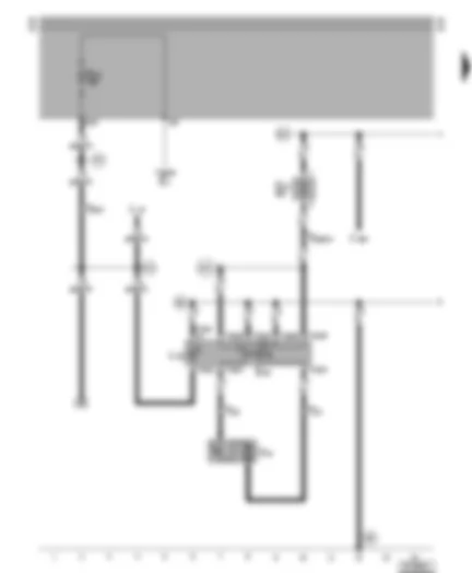 Wiring Diagram  VW LT 1999 - Window lifter - left