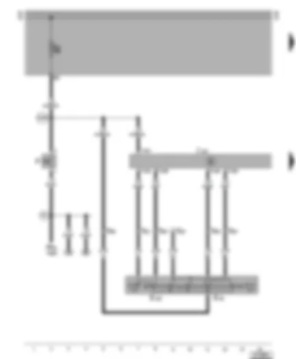 Wiring Diagram  VW LT 1999 - Cruise control system switch