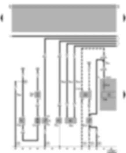 Wiring Diagram  VW LT 1999 - Dash panel insert - continued coolant circulation - oil pressure switch - speedometer sender - coolant shortage indicator - fuel gauge sender