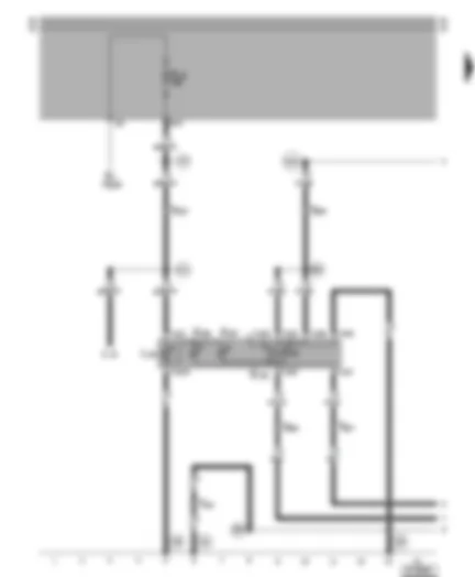 Wiring Diagram  VW LT 1999 - Warm air blower switch