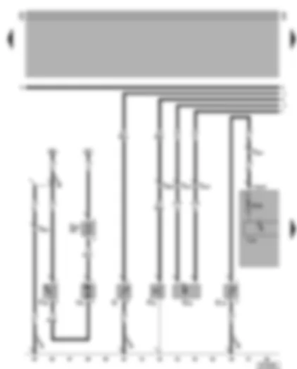 Wiring Diagram  VW LT 2005 - Dash panel insert - continued coolant circulation - oil pressure switch - speedometer sender - coolant shortage indicator - fuel gauge sender
