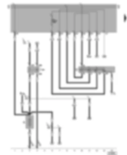 Wiring Diagram  VW LT 2006 - Battery - ignition/starter switch