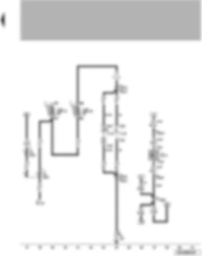 Wiring Diagram  VW LUPO 1999 - Starter inhibitor switch - selector lever illumination