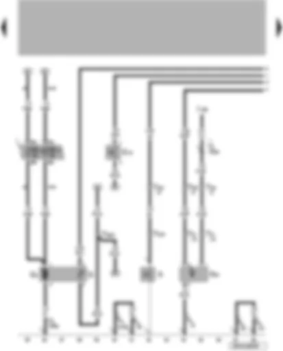 Wiring Diagram  VW LUPO 2001 - Speedometer sender - coolant shortage indicator sender - fuel supply