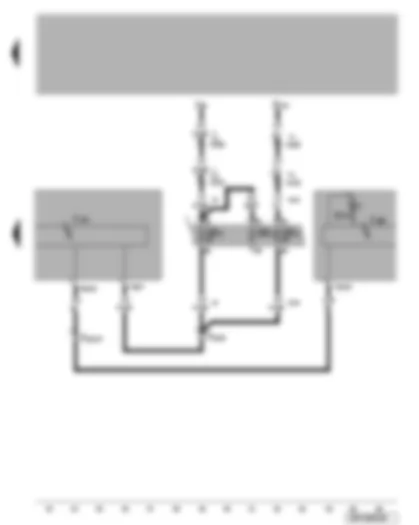 Wiring Diagram  VW LUPO 2002 - ABS control unit - dash panel insert