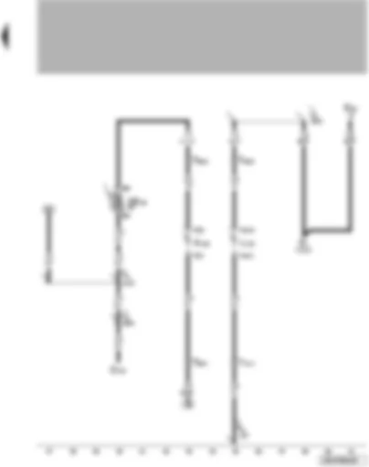 Wiring Diagram  VW LUPO 2006 - Starter inhibitor switch - selector lever illumination