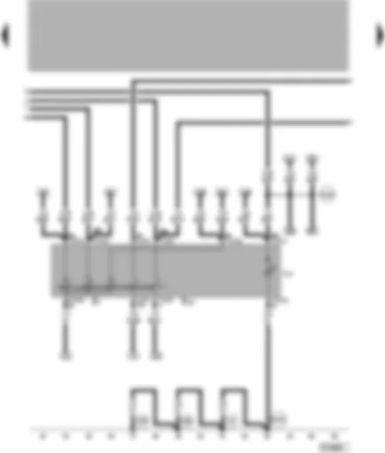 Wiring Diagram  VW LUPO 1999 - Light switch