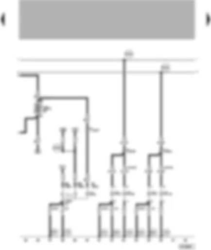 Wiring Diagram  VW LUPO 1999 - Right headlight - front turn signal