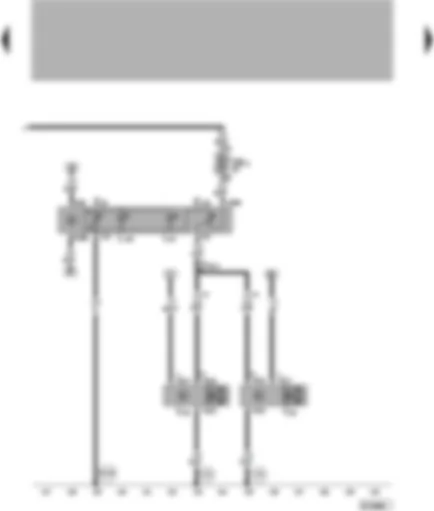 Wiring Diagram  VW LUPO 1999 - Switch and instrument illumination regulator - headlight range control