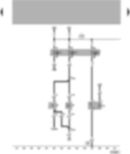 Wiring Diagram  VW LUPO 1999 - Brake light switch - cigarette lighter