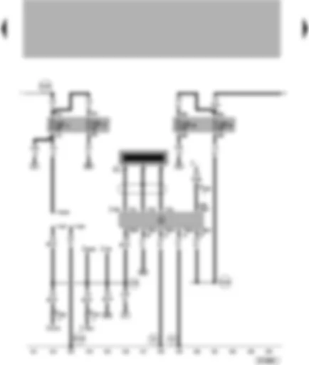 Wiring Diagram  VW LUPO 1999 - Immobilizer - self-diagnosis connection