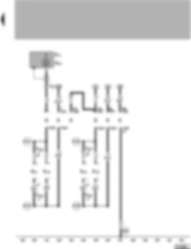 Wiring Diagram  VW LUPO 1999 - Radio connection