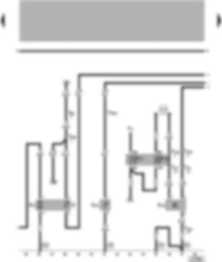 Wiring Diagram  VW LUPO 1999 - Fuel pump relay - speedometer sender - fuel gauge sender - coolant shortage warning sender