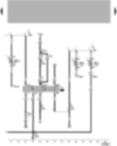 Wiring Diagram  VW LUPO 2000 - Motronic control unit - fuel pump relay