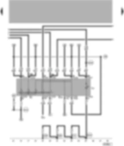 Wiring Diagram  VW LUPO 1999 - Lighting switch