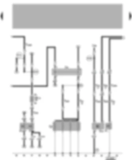 Wiring Diagram  VW LUPO 1999 - Brake light switch - speedometer sender - engine glow plugs - glow plug relay - oil pressure switch