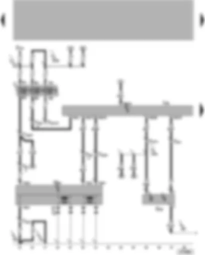 Wiring Diagram  VW LUPO 2001 - Simos control unit - ignition system - Hall sender