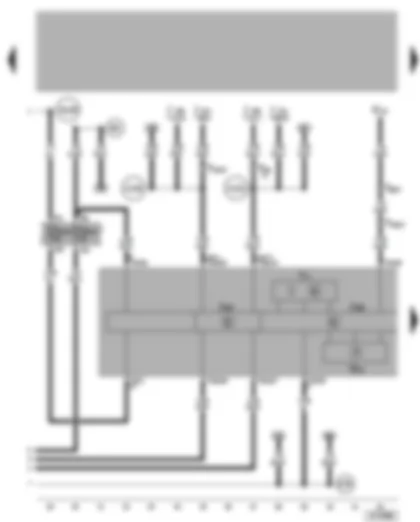 Wiring Diagram  VW LUPO 2002 - Dash panel insert - speedometer - odometer display