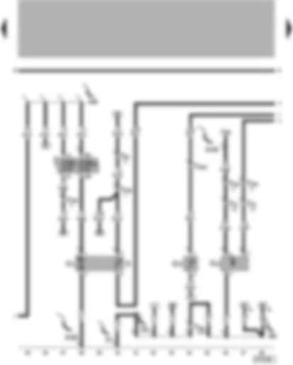 Wiring Diagram  VW LUPO 1999 - Fuel pump - speedometer sender - fuel gauge sender - coolant shortage indicator sender