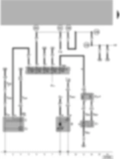 Wiring Diagram  VW LUPO 2001 - Alternator - starter - radiator fan - radiator fan thermal switch - fuses