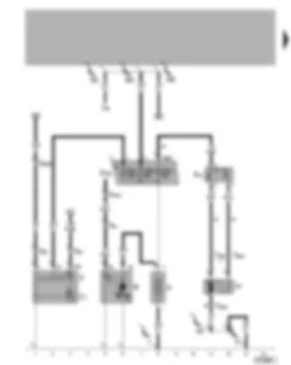 Wiring Diagram  VW LUPO 2006 - Battery - alternator - starter - radiator fan - thermal switch