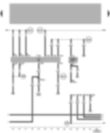 Wiring Diagram  VW LUPO 1999 - Voltage stabiliser