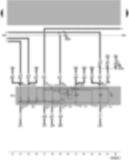 Wiring Diagram  VW LUPO 2002 - Light switch