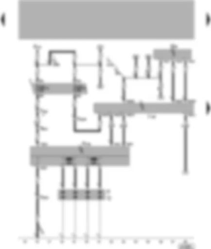 Wiring Diagram  VW LUPO 2001 - Motronic control unit - ignition system - engine speed sender