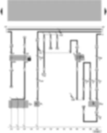 Wiring Diagram  VW LUPO 2003 - Glow plug relay - speedometer sender - oil pressure switch - engine glow plugs