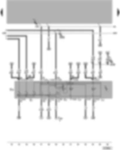 Wiring Diagram  VW LUPO 2002 - Light switch