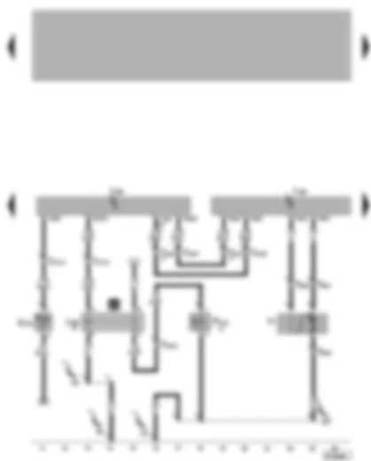Wiring Diagram  VW LUPO 2002 - Climatronic control unit - radiator fan control unit - radiator fan