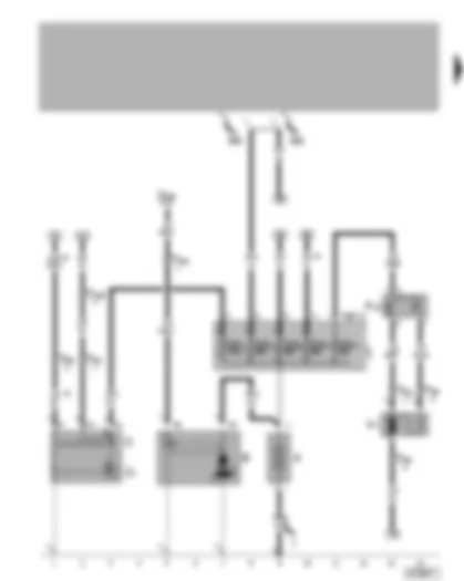 Wiring Diagram  VW LUPO 2006 - Battery - starter - alternator - radiator fan - radiator fan thermal switch - fuses