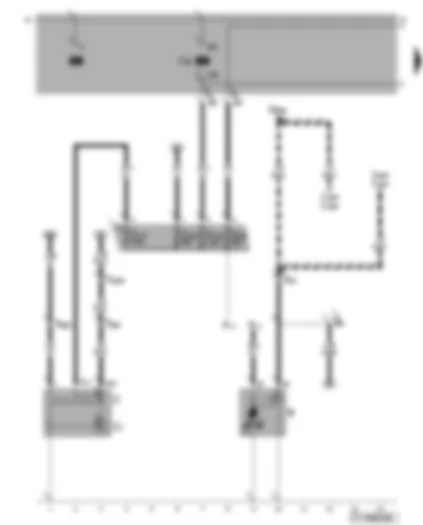 Wiring Diagram  VW NEW BEETLE CABRIOLET 2003 - Alternator - starter - fuses