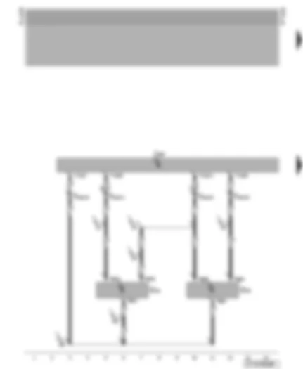 Wiring Diagram  VW NEW BEETLE CABRIOLET 2003 - Vehicle level sender