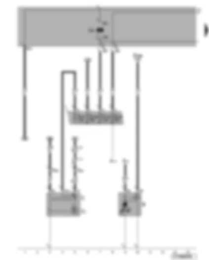 Wiring Diagram  VW NEW BEETLE CABRIOLET 2007 - Starter - alternator - fuses