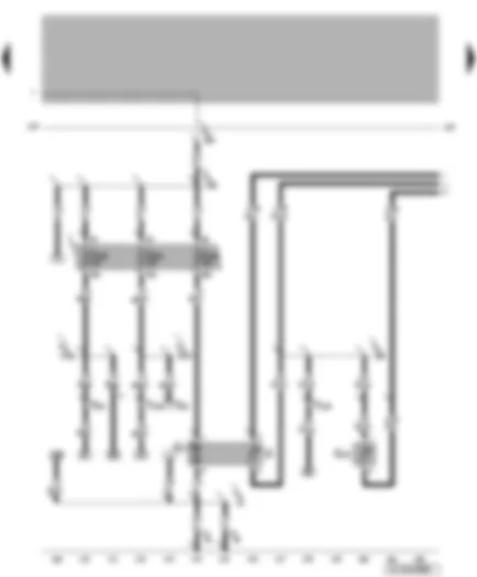 Wiring Diagram  VW NEW BEETLE 2005 - Fuel gauge sender - fuel system pressurisation pump - fuses