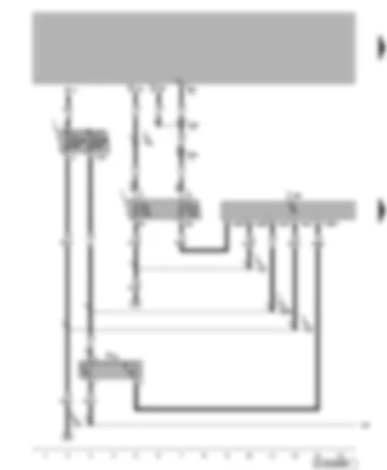 Wiring Diagram VW NEW BEETLE 2004 - Radiator fan thermal switch - radiator fan control unit Wiring Diagram VW NEW BEETLE 2004 - Radiator fan thermal switch - radiator fan control unit