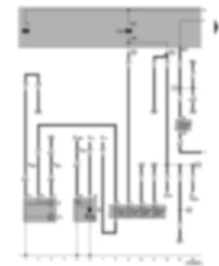 Wiring Diagram  VW NEW BEETLE 1999 - Alternator - starter