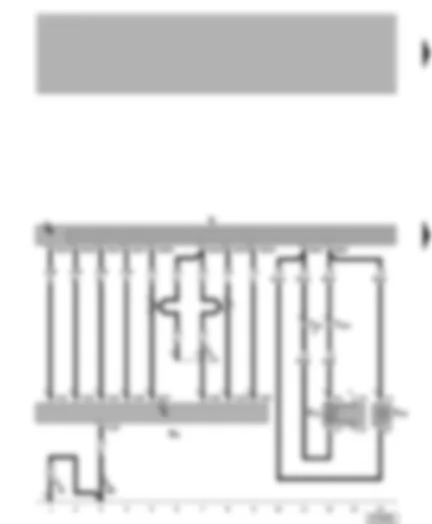 Wiring Diagram  VW NEW BEETLE 2001 - Radio - CD changer - front loudspeakers