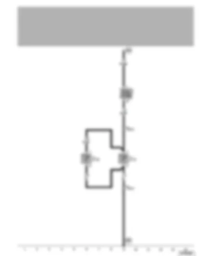 Wiring Diagram  VW NEW BEETLE 1999 - Heated washer jets