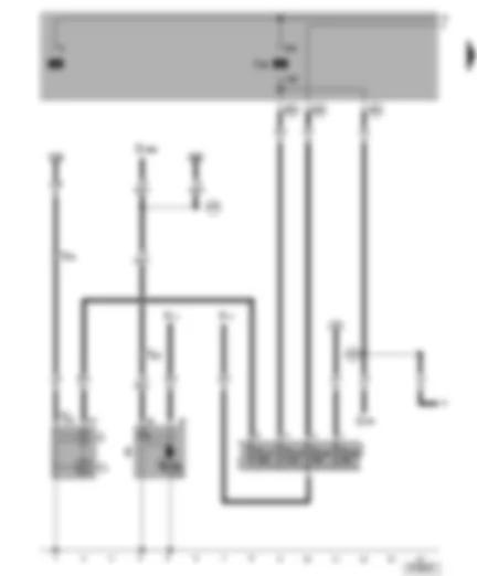 Wiring Diagram  VW NEW BEETLE 2001 - Alternator - starter