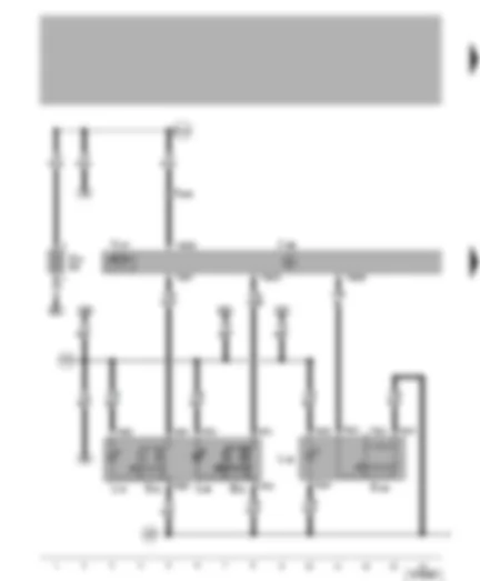 Wiring Diagram  VW NEW BEETLE 1999 - Door control unit (driver