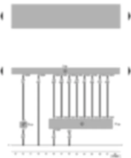 Wiring Diagram  VW NEW BEETLE 1999 - Door control unit (driver