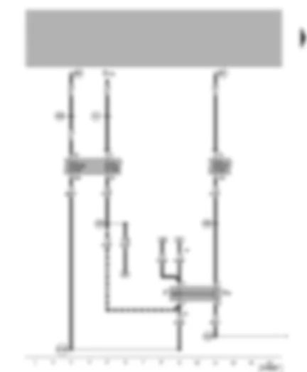 Wiring Diagram  VW NEW BEETLE 2001 - Brake light switch - brake pedal switch for CCS